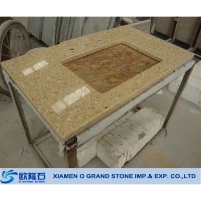 acrylic solid surface Chinese quartz countertops wholesale